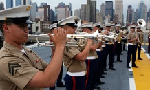 Fleet Week in New York was canceled this year due to the cuts.