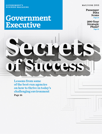 Government Executive : Vol. 45 No. 3 (May/June 2013) Magazine Cover